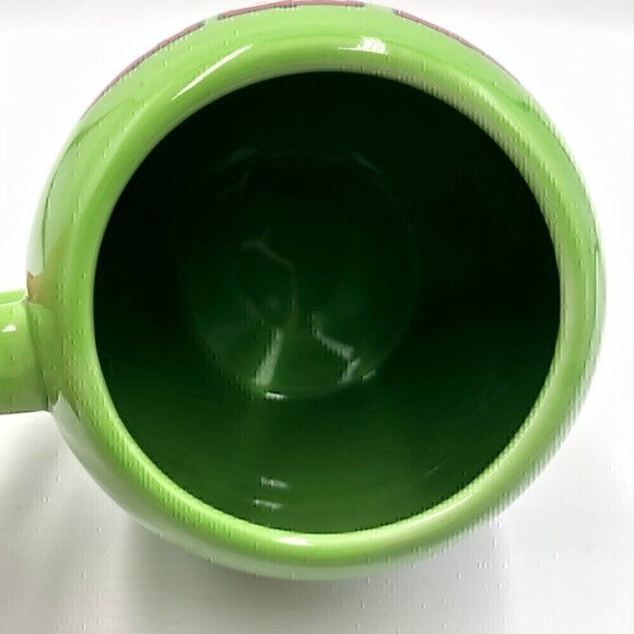 Peanuts Christmas Kcare Green Snoopy Woodstock Oversized Ceramic Mug Cup - Picture 7 of 13